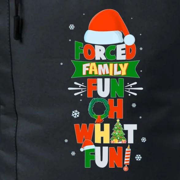 Christmas Forced Family Fun Oh What Fun Daily Commute Backpack