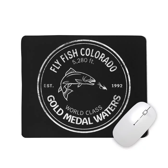 Colorado Fly Fishing Gold Medal Waters Mousepad