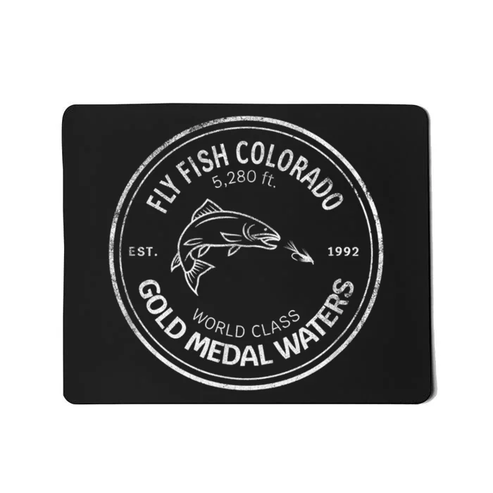 Colorado Fly Fishing Gold Medal Waters Mousepad