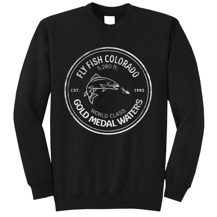 Colorado Fly Fishing Gold Medal Waters Tall Sweatshirt