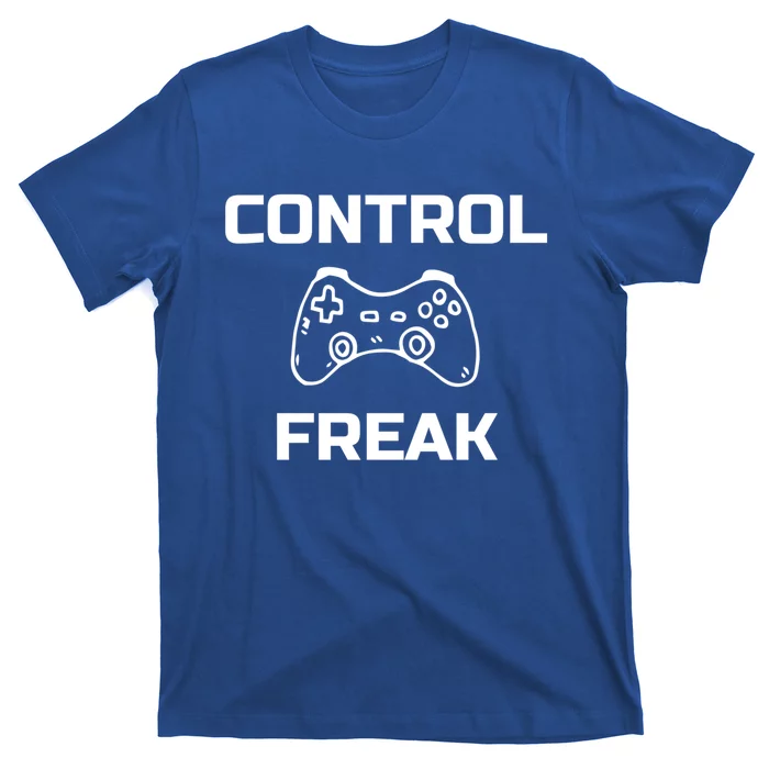 Control Freak Funny Gamer Vintage Nerd Video Games Cute Gift T-Shirt