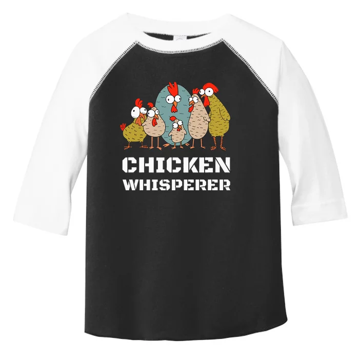 Chickens For Farmers Chicken Keepers & Chicken Whisperer Toddler Fine Jersey T-Shirt