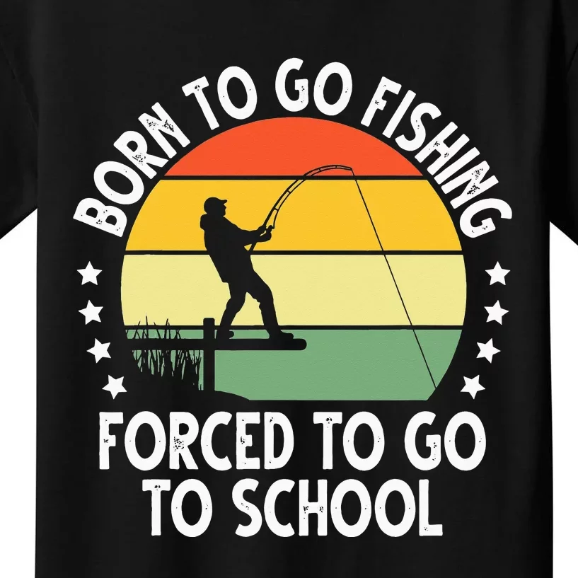 Cool Fishing For Bass Fishing Fisherman Fish Trout Kids T-Shirt