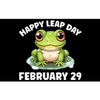 Cute Frog February 29th Leap Day 2024 Bumper Sticker