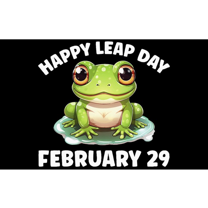 Cute Frog February 29th Leap Day 2024 Bumper Sticker