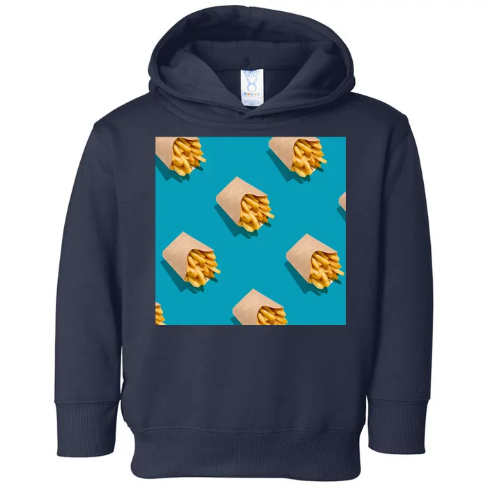 Cute Funny French Fry Fries Pastern Toddler Hoodie