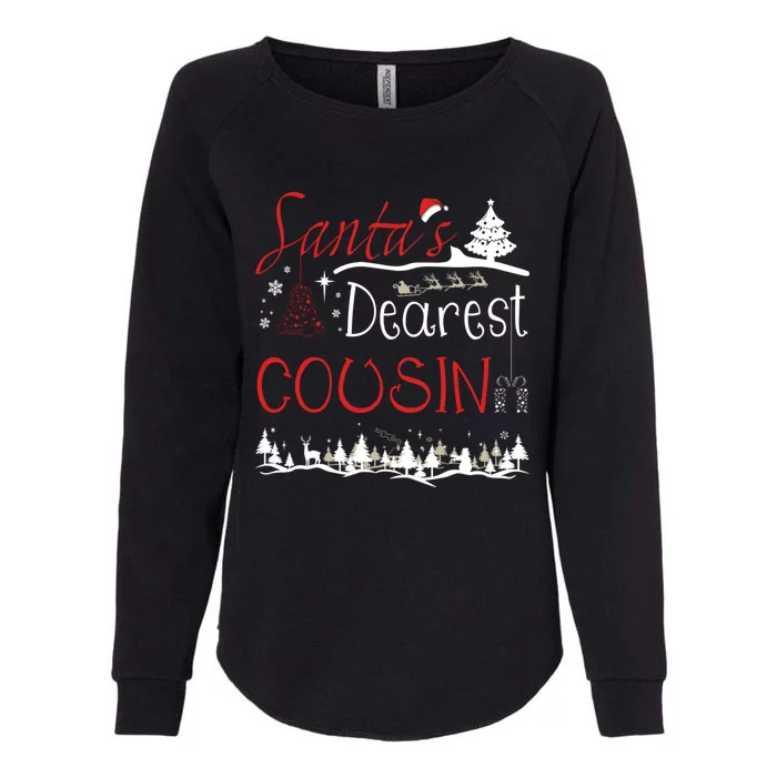 Cousin Funny Family Thanksgiving Party Gift Womens California Wash Sweatshirt