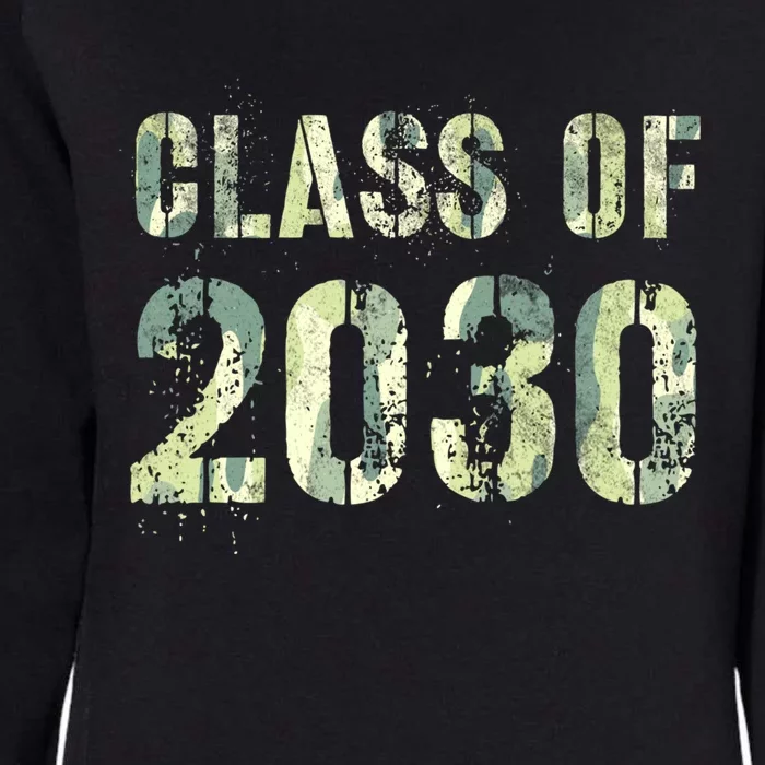 Camo Future Graduation Class Of 2030 6Th Grade Summer Camp Meaningful Gift Womens California Wash Sweatshirt