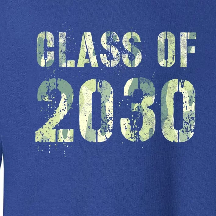 Camo Future Graduation Class Of 2030 6Th Grade Summer Camp Meaningful Gift Toddler Sweatshirt