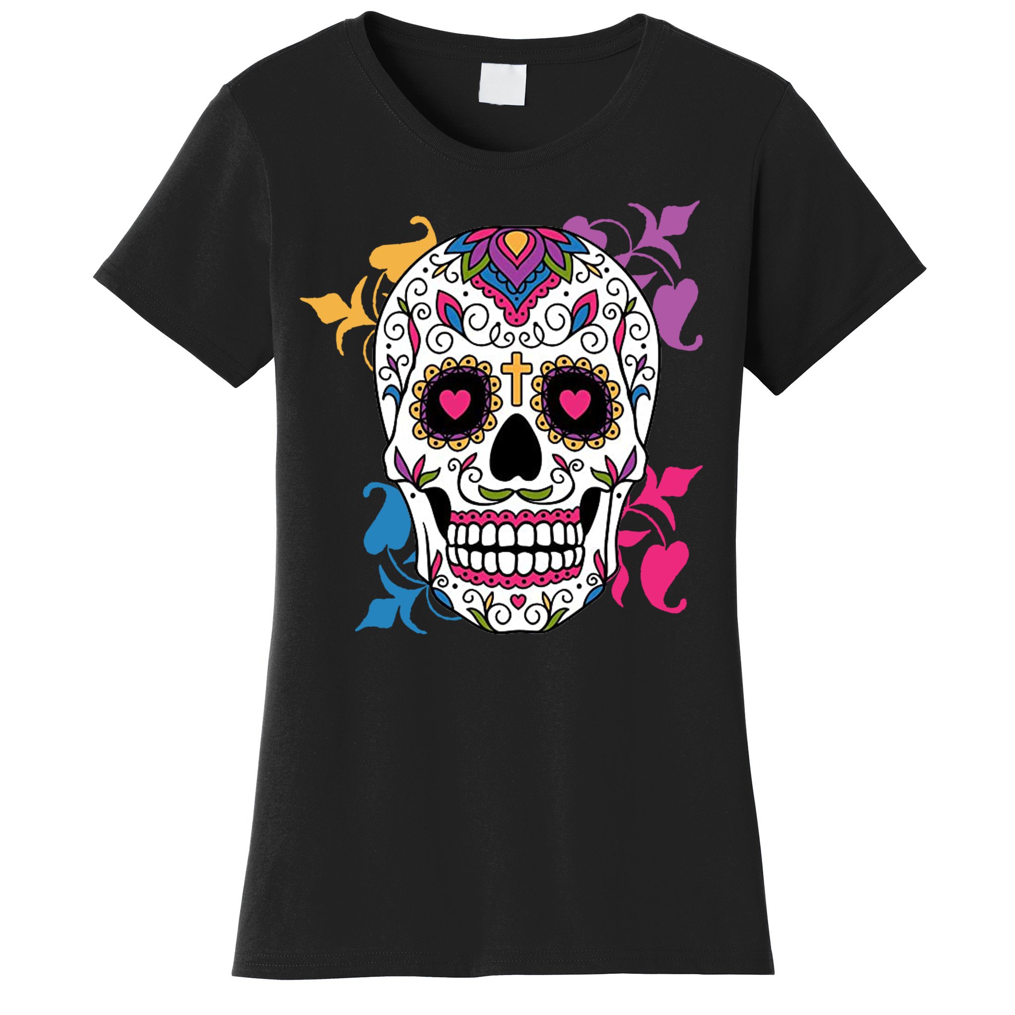 Sugar Skull Design' Women's T-Shirt