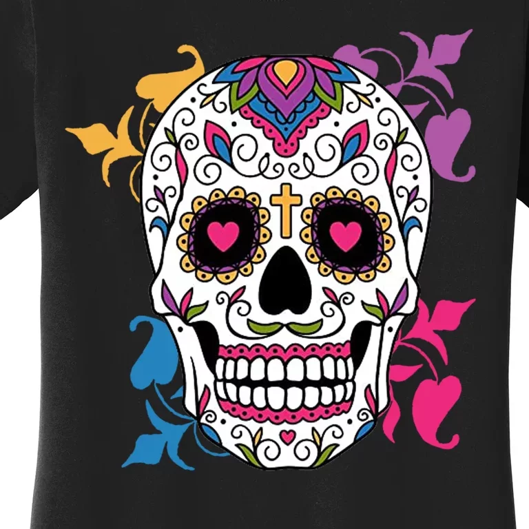 Sugar Skull Design' Women's T-Shirt