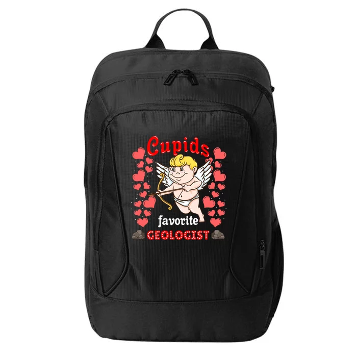 Cupids Favorite Geologist Valentines Day Gift City Backpack