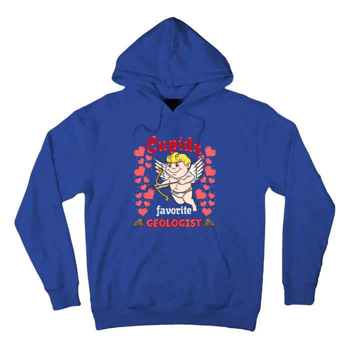 Cupids Favorite Geologist Valentines Day Gift Tall Hoodie