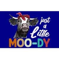 Cow Funny Gift Just A Little Moofunny Giftdy Funny Gift Cow's Lover Funny Gift F Bumper Sticker