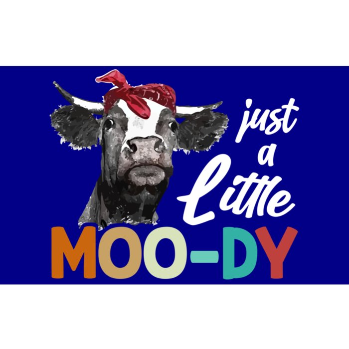 Cow Funny Gift Just A Little Moofunny Giftdy Funny Gift Cow's Lover Funny Gift F Bumper Sticker