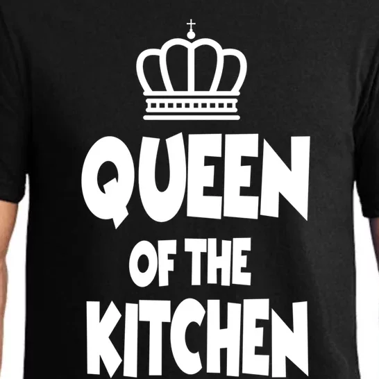 Cooking Funny Gift Queen Of The Kitchen Chef Cook Gift Pajama Set