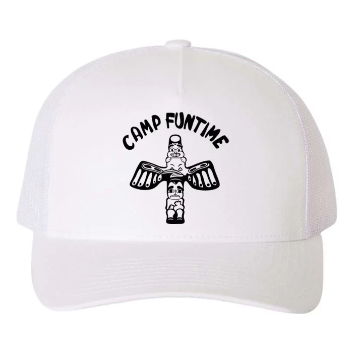 Camp Funtime Gift Punk Rock Retro Summer Yupoong Adult 5-Panel Trucker Hat