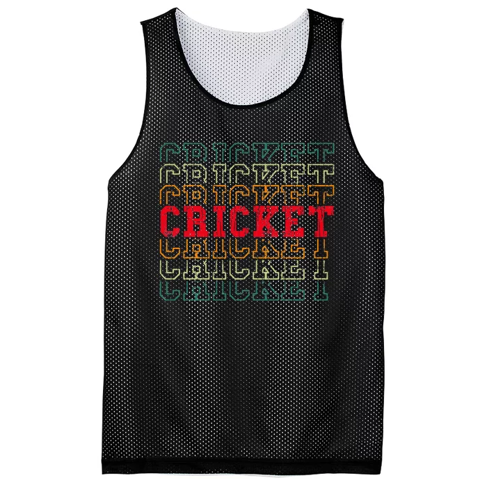 Cricket Funny Graphic For Player Mesh Reversible Basketball Jersey Tank