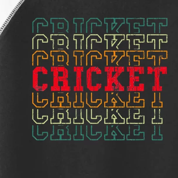 Cricket Funny Graphic For Player Toddler Fine Jersey T-Shirt