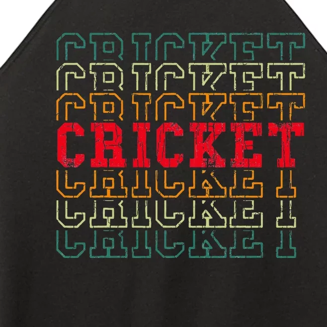 Cricket Funny Graphic For Player Women’s Perfect Tri Rocker Tank