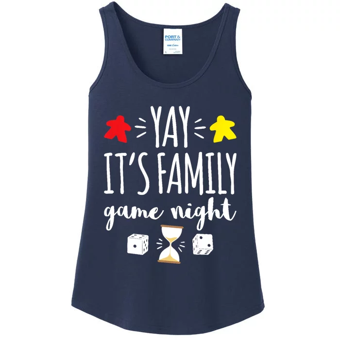 Celebrate Family Game Night Board Games Card Games Ladies Essential Tank