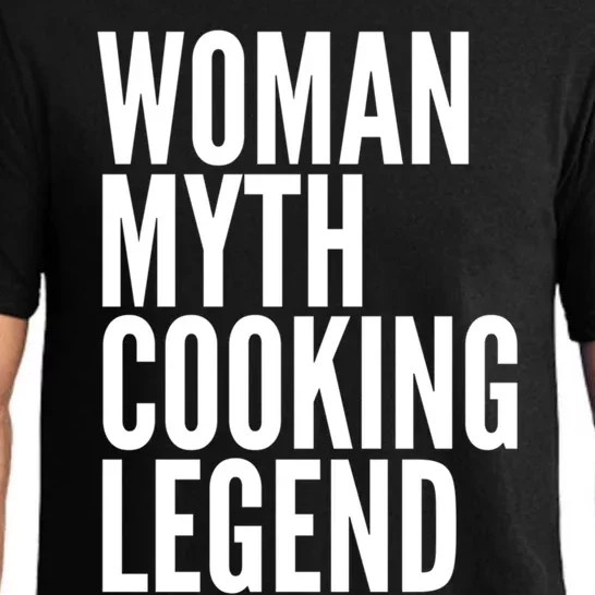 Cooking Funny Gift Myth Cooking Legend Meaningful Gift Pajama Set