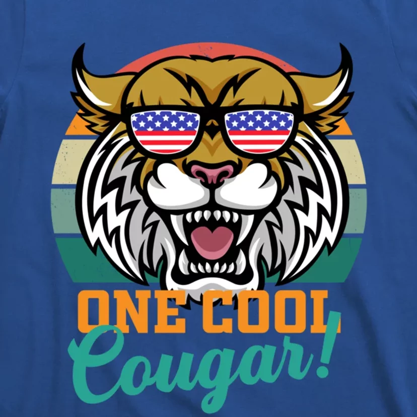 Cougar Funny Gift America National Cougar Day Wildlife Gift T-Shirt