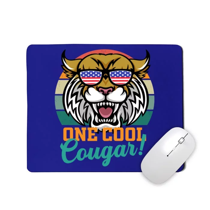 Cougar Funny Gift America National Cougar Day Wildlife Gift Mousepad