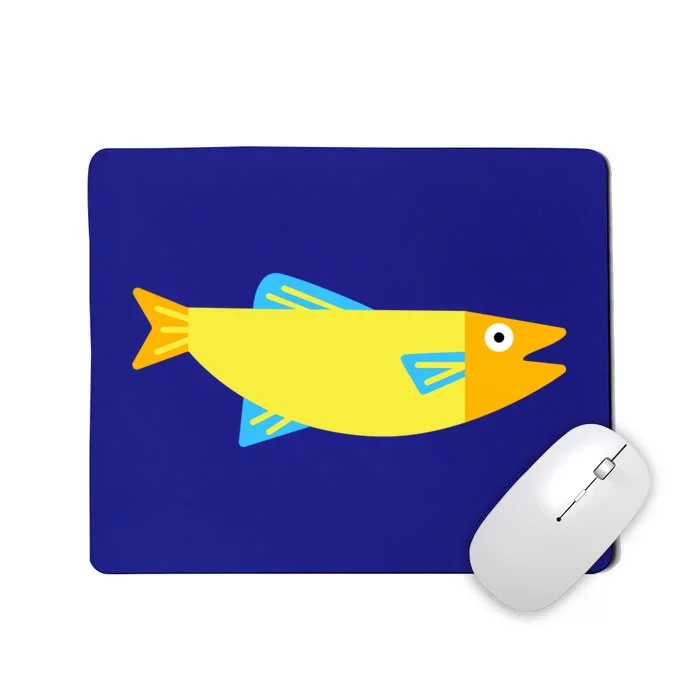 Colored Fish Gift Mousepad