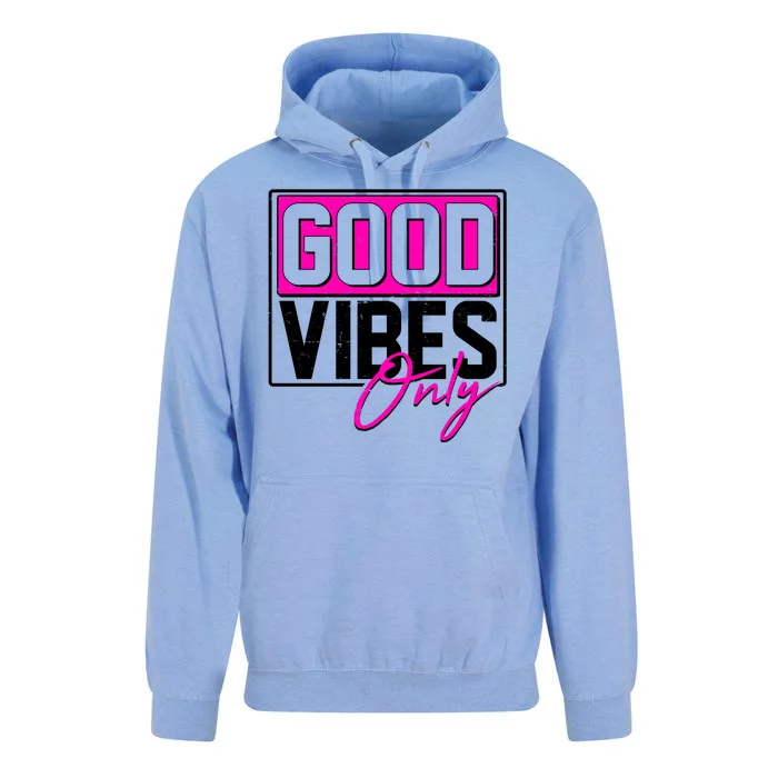 Cool Funny Good Vibes Only Unisex Surf Hoodie