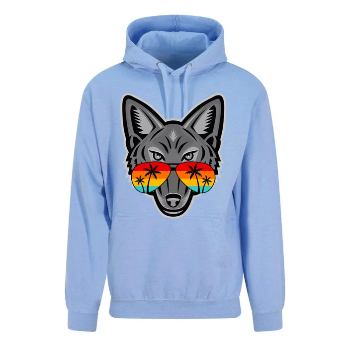 Coyote Funny Gift North America National Coyote Day Gift Unisex Surf Hoodie