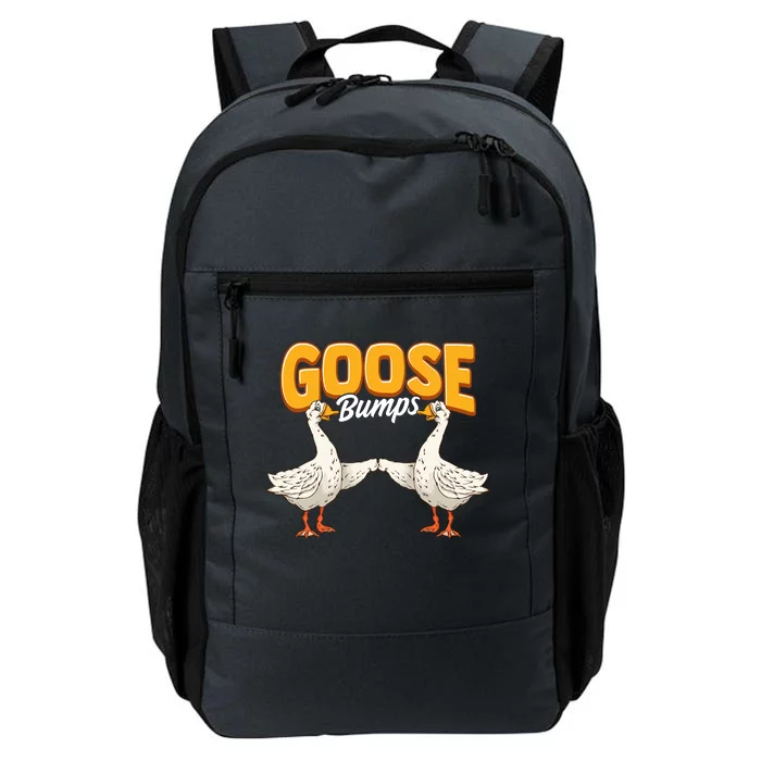 Cute & Funny Goose Bumps Goosebumps Animal Pun Daily Commute Backpack