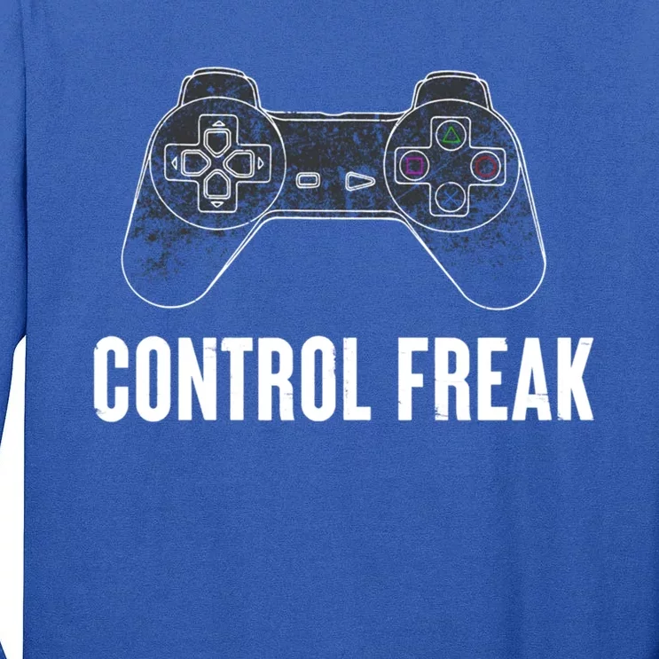 Control Freak Game Controller Gift Tall Long Sleeve T-Shirt