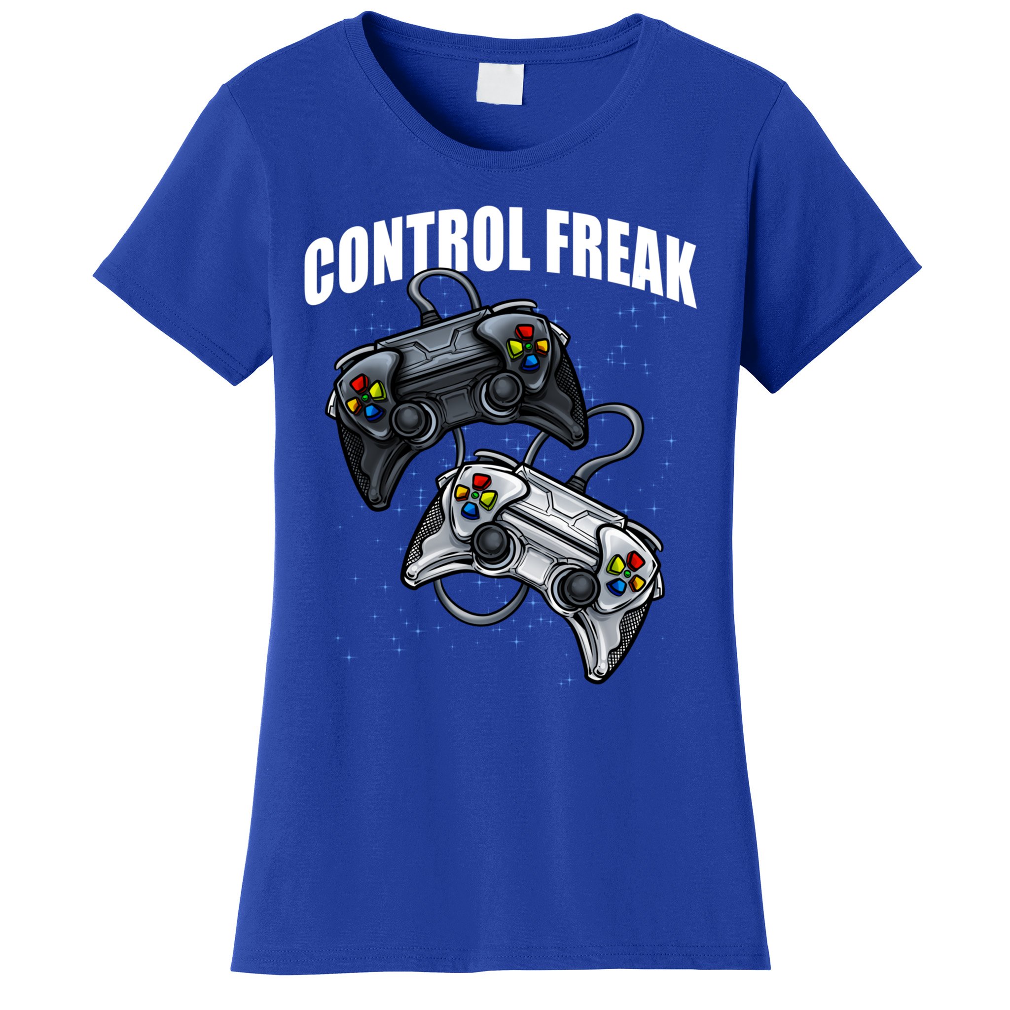 Control Freak Gamer Funny Video Game Online Gaming Gift Women's T-Shirt