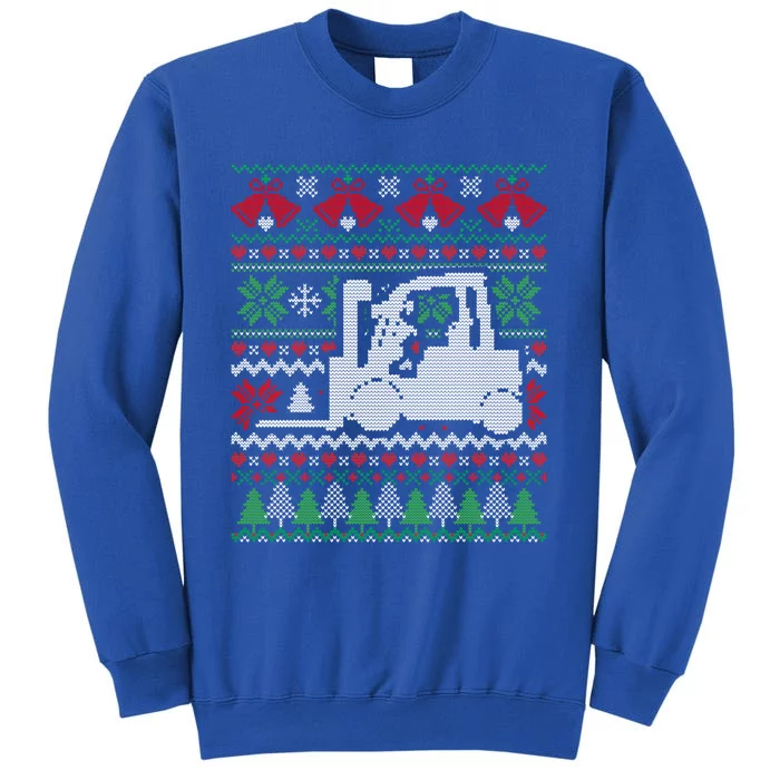 Christmas Forklift Gift Tall Sweatshirt