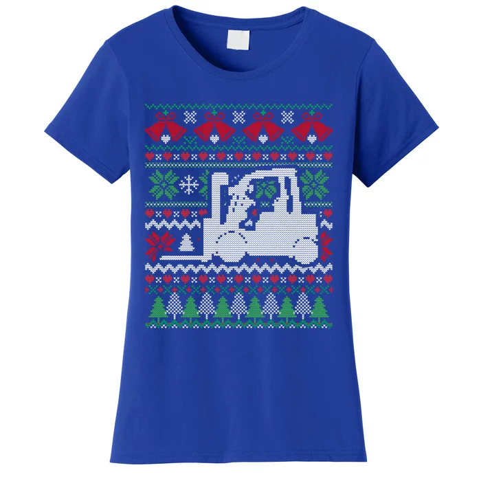 Christmas Forklift Gift Women's T-Shirt