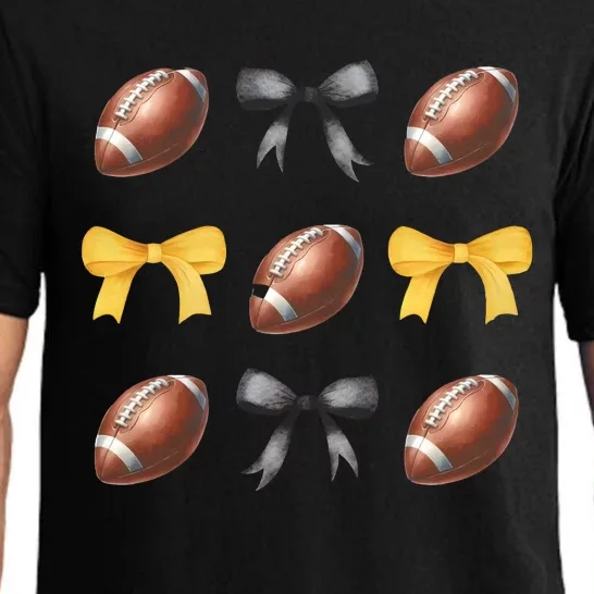 Coquette Football Game Day Game Lover Pajama Set