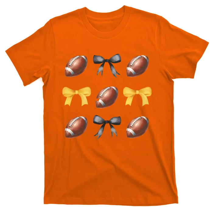 Coquette Football Game Day Game Lover T-Shirt