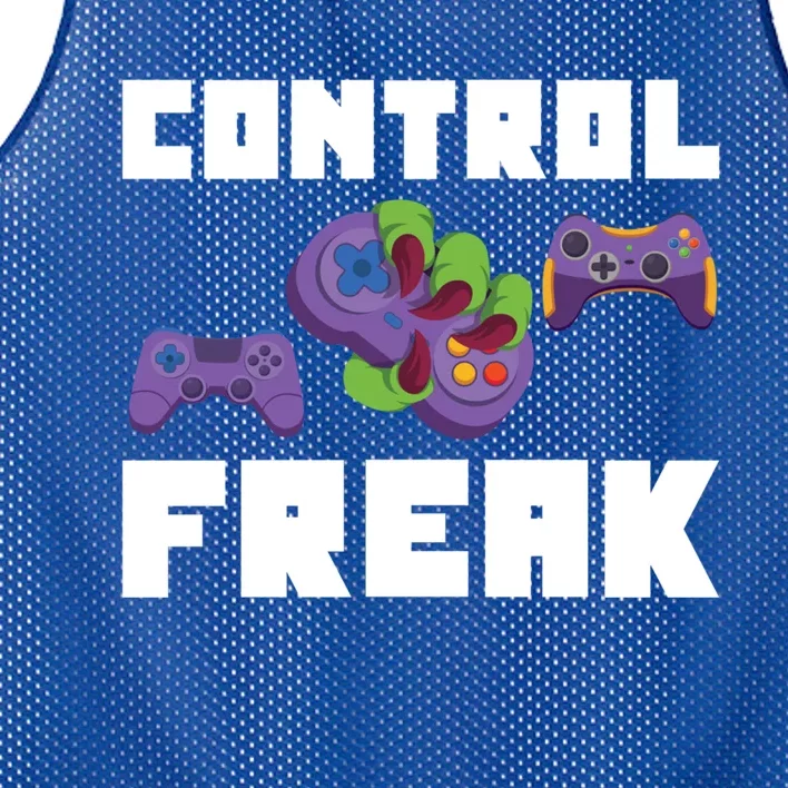 Control Freak Gamer Video Game Controller Gift Mesh Reversible Basketball Jersey Tank