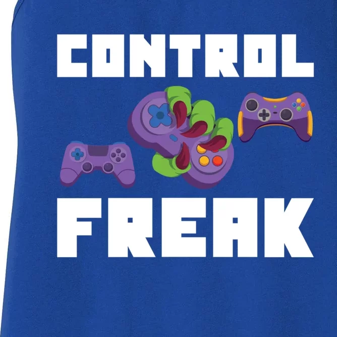 Control Freak Gamer Video Game Controller Gift Women's Racerback Tank