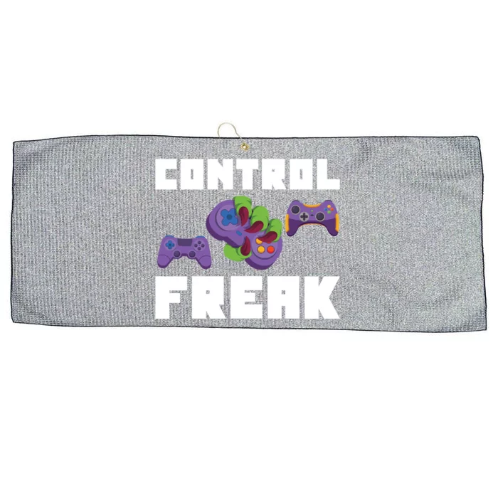 Control Freak Gamer Video Game Controller Gift Large Microfiber Waffle Golf Towel