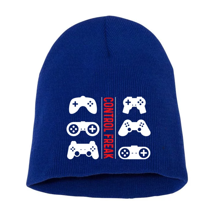 Control Freak Gaming Pc Console Video Games Computer Nerd Gift Short Acrylic Beanie