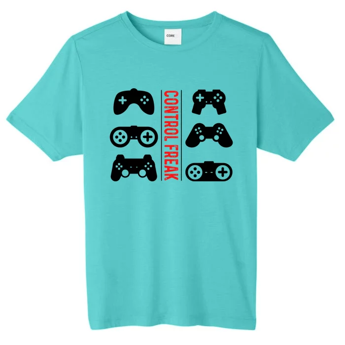 Control Freak Gaming Pc Console Video Games Computer Nerd Gift ChromaSoft Performance T-Shirt