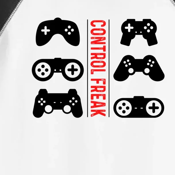 Control Freak Gaming Pc Console Video Games Computer Nerd Gift Toddler Fine Jersey T-Shirt