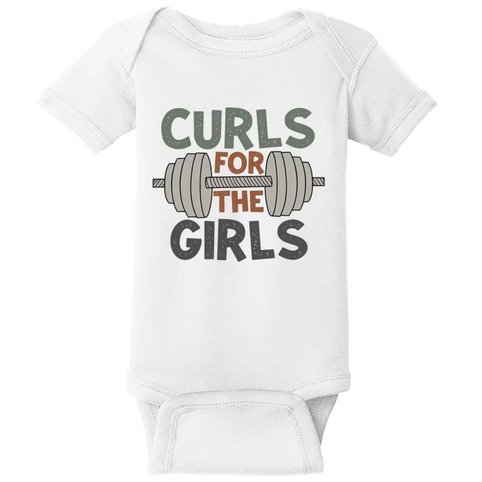 Curls For Girl Baby Bodysuit