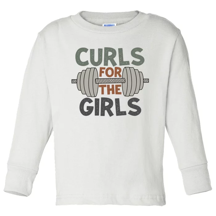 Curls For Girl Toddler Long Sleeve Shirt