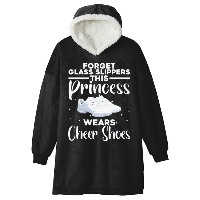 Cheerleader For Girl Women Cheerleading Hooded Wearable Blanket