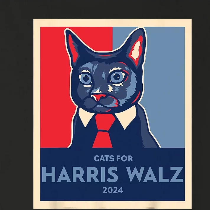 Cats For Harris Waltz 2024 Election Kamala Harris Tim Waltz Toddler Long Sleeve Shirt