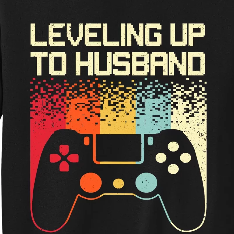 Cool Future Husband For Men Groom To Be Bachelor Gamer Tall Sweatshirt