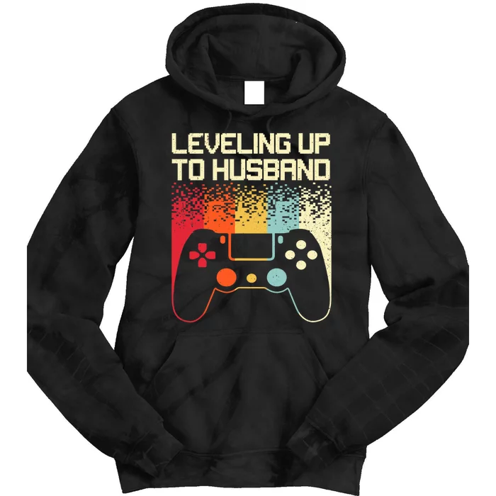 Cool Future Husband For Men Groom To Be Bachelor Gamer Tie Dye Hoodie